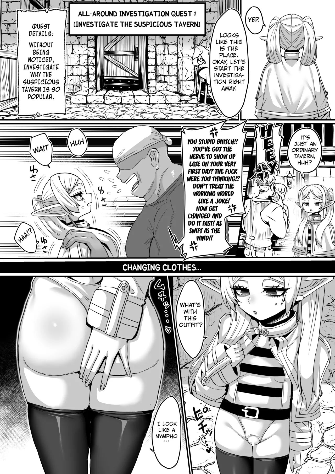 Hentai Manga Comic-Frieren and the All-Around Investigation Quests-Read-4